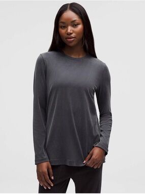 NWOT lululemon athletica Ribbed Drapey Softsteme Long-Sleeve Tunic